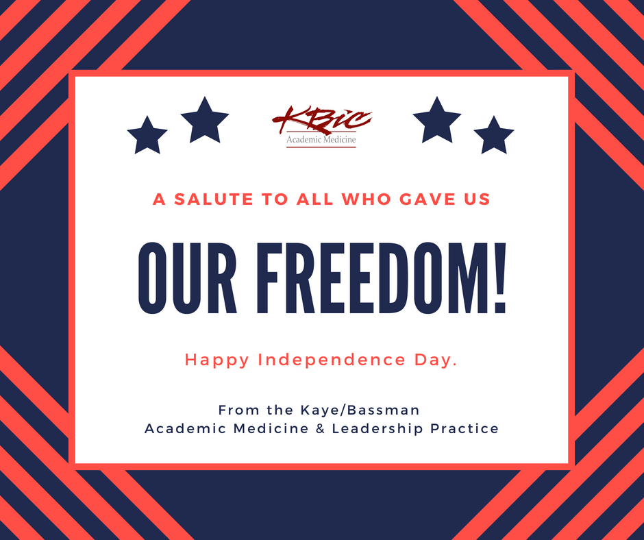 Happy Independence Day 2018 - KBIC Academic Medicine