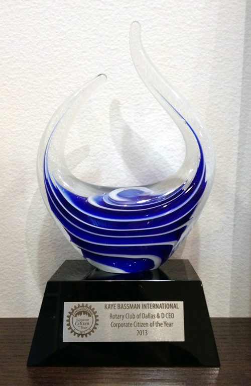 Rotary Club of Dallas Corporate Citizen of the Year