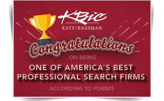 Kaye/Bassman Named on Forbes' List of Best Recruiting Firms 2018